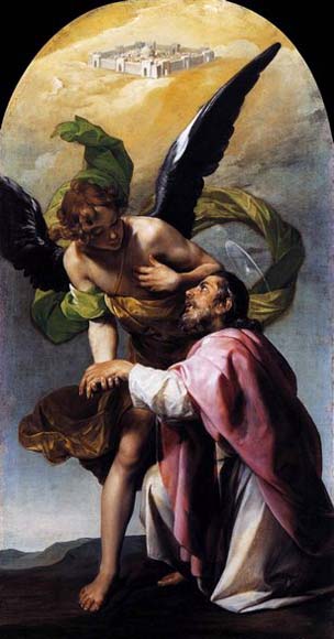 Cano, Alonso Saint John the Evangelist-s Vision of Jerusalem